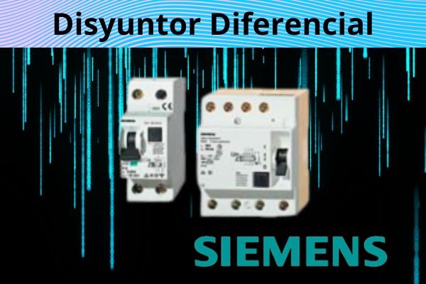 Disyuntor diferencial Siemens


