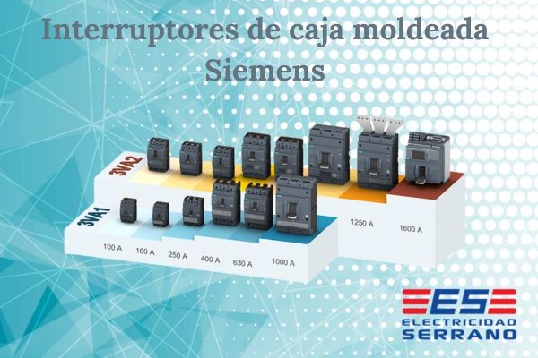 Interruptores de caja moldeada Siemens